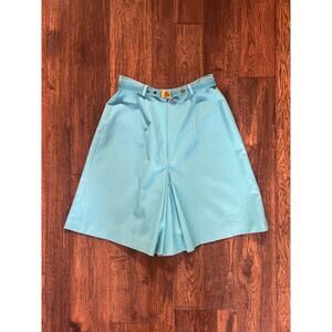 Vintage Bermuda Shorts - Princess Turquoise Blue - Small - Murr’s of California